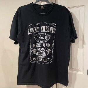 Kenny Chesney Here and Now tour black t shirt